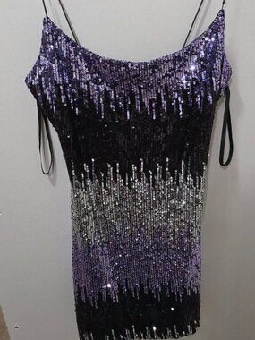 B Darlin Sequin Mini Dress